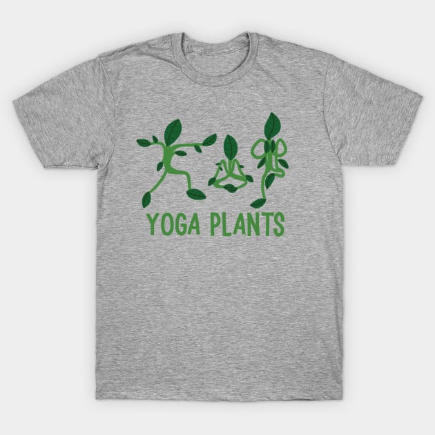Yoga Plants T-Shirt by Alissa Carin